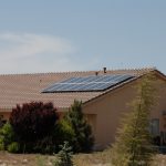 Solar installation on home in chino valley