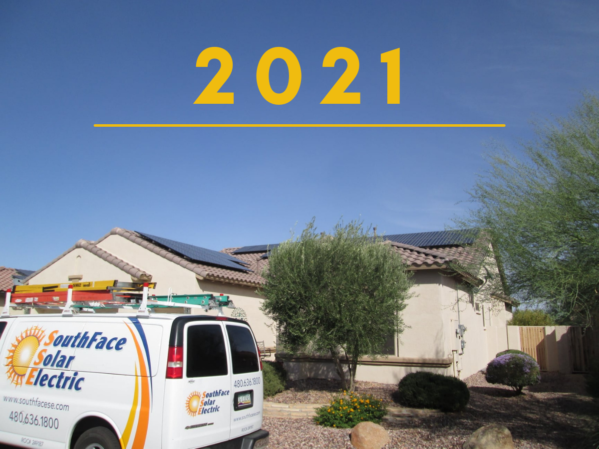 2021 solar installation - Goodyear, AZ