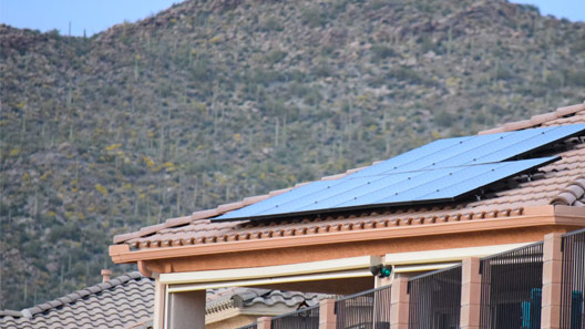 cave creek house with solar