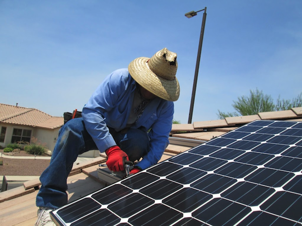 Solar Panel move for roof repair